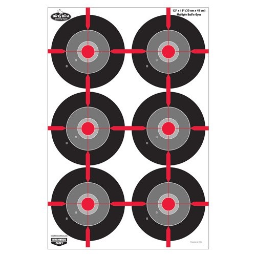 B/C TARGET DIRTY BIRD 12"X18"