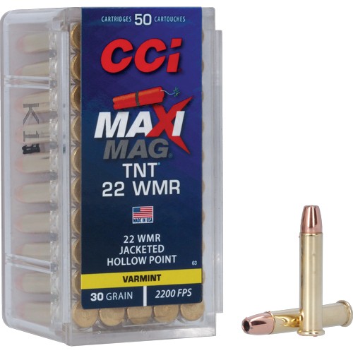CCI MAXI-MAG 22WMR 30GR TNT