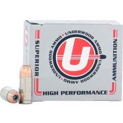 UNDERWOOD 357 MAG 125GR JHP