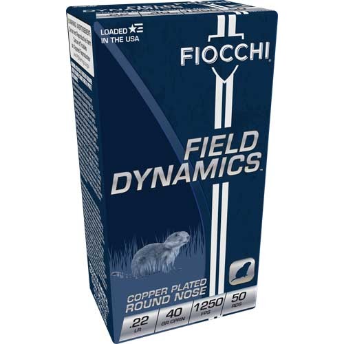 FIOCCHI 22LR 40GR PLATED SOLID