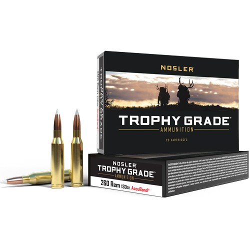 NOSLER TROPHY GRADE 260 REM