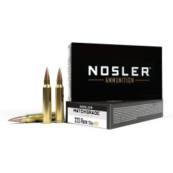 NOSLER MATCH GRADE 223 REM