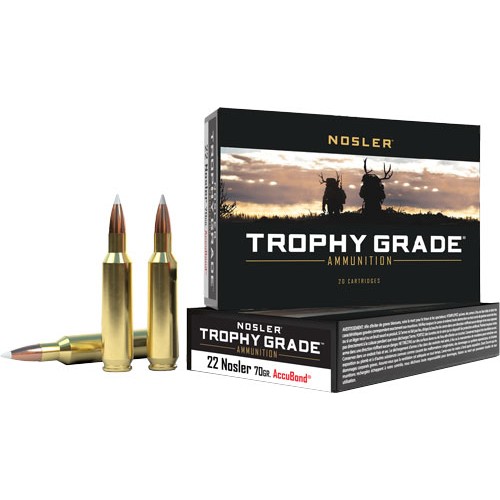 NOSLER TROPHY GRADE 22 NOSLER