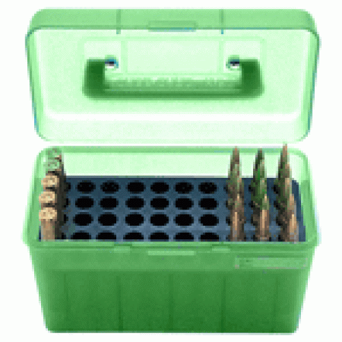 MTM DELUXE AMMO BOX 50-ROUNDS