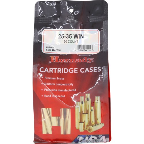 HORNADY UNPRIMED CASES 25-35