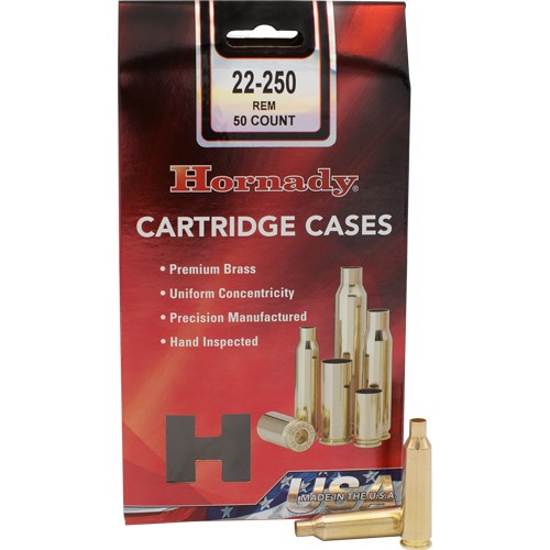 HORNADY UNPRIMED CASES 22-250
