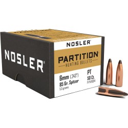 NOSLER BULLETS 6MM .243