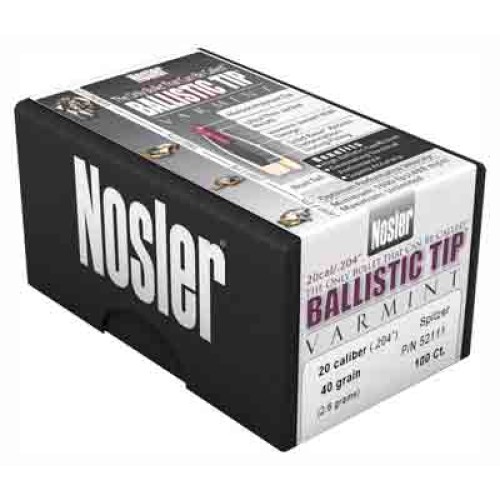 NOSLER BULLETS 20 CAL .204