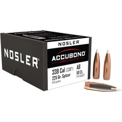 NOSLER BULLETS 338 CAL .338