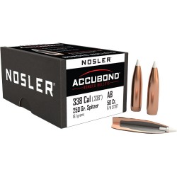 NOSLER BULLETS 338 CAL .338